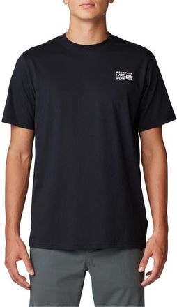Mountain Hardwear Box Logo Graphic T-Shirt in Black at Nordstrom, Size Xx-Large