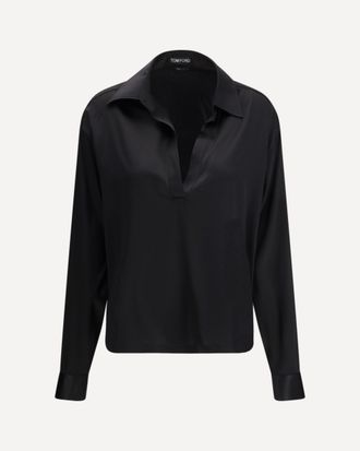 Tom Ford Stretch Silk Shirt Female 38