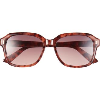 BP. Gradient Square Sunglasses in Tortoise at Nordstrom