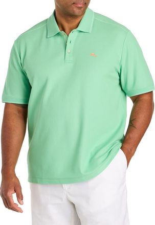 Tommy Bahama Big & Tall Emfielder IslandZone Polo Shirt in Lt Neptune Green at Nordstrom, Size Xx-Large
