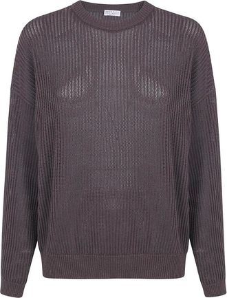 Brunello Cucinelli Mujer, Jerseys, Marr&oacute;n, Talla: M