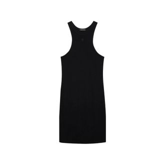Anine Bing Cole Tank Dress - Dames - Korte kleedjes - Zwart - M - Katoen - Kleedjes
