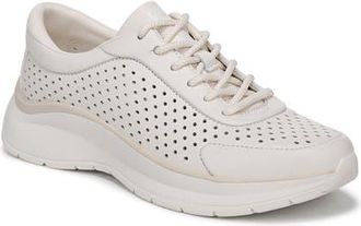 Naturalizer Perforated Sneaker in Warm White at Nordstrom, Size 6.5