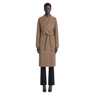 Max Mara Wool Broadcloth Midi Coat
