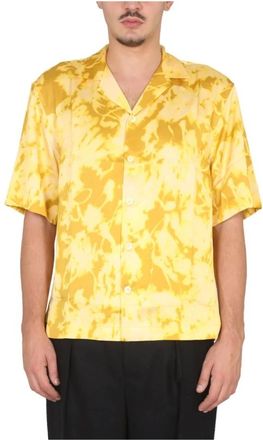 Dries Van Noten Hombre, Camisas, Amarillo, Talla: L