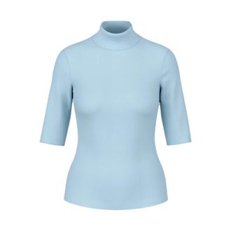Marc Cain Dames, Tops, Blauw, Maat: 3XL Katoen