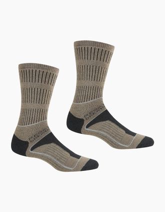 Regatta Womens Regatta Womens/Ladies Samaris 3 Season Boot Socks - Tan - Size: 3/3.5/4/4.5/5