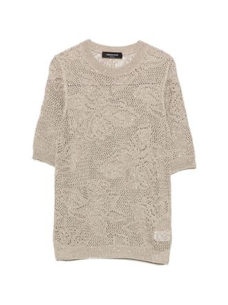 Fabiana Filippi Brown Knitted Sweater