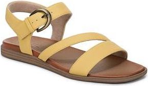 Naturalizer Jayvee Sandal in Beehive Yellow Faux Twill at Nordstrom Rack, Size 6.5