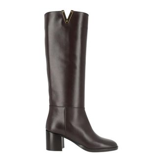 Via Roma 15 Stivale New Semplice Tacco 50 - - Shoes - Donna - Marrone - 39 EU