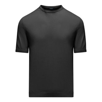 Bomboogie Jersey de algod&oacute;n de cuello redondo - Tops - Hombre - Negro - 2XL