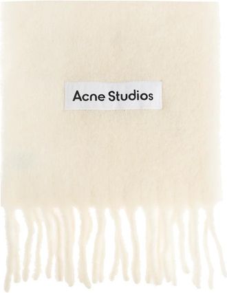 Acne Studios unisex, Accessoires, Beige, Maat: ONE Size Wol