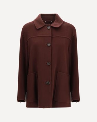 Max Mara Giugno short virgin wool Coat Female 40