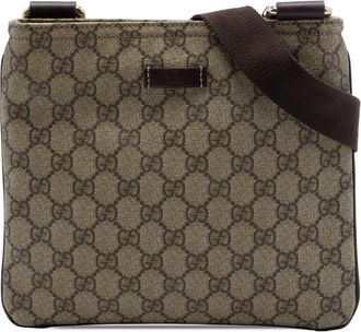 Gucci Pre-owned Gucci GG Supreme Crossbody Unisex DNBFWEAI8BW571DX