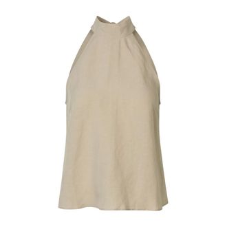 Sams&oslash;e & Sams&oslash;e Mujer, Camisetas, Beige, Talla: M