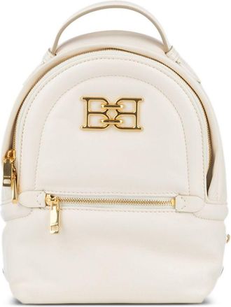 Bally Zaino con monogramma minia - Bianco