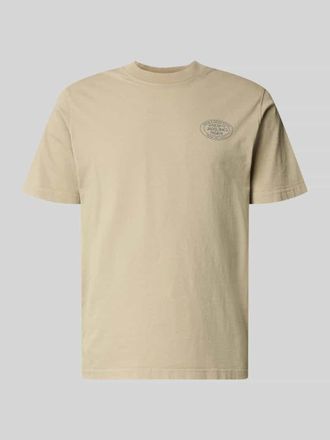 Jack & Jones T-Shirt mit Label-Print Modell FELIX in Beige, Gr&ouml;&szlig;e XXL