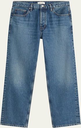 Frame Denim Mens Relaxed Light Wash Jeans