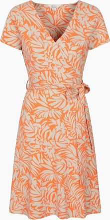 Mountain Warehouse Womens Mountain Warehouse Womens/Ladies Santorini Daisy Jersey UV Protection Dress - Orange - Size: 16