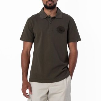 Burberry EKD Embroidered Cotton Polo Shirt, Size XX-Small