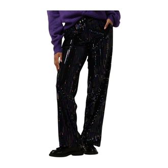 Y.A.S Y.a.s, Dames, Broeken, Zwart, Maat: XS Poliester