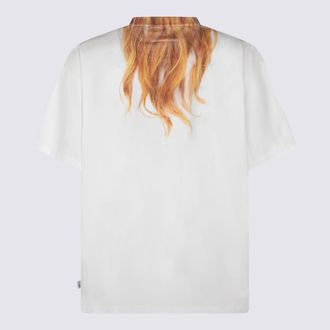 Maison Margiela Womens T-Shirts And Polos White _100 % Co