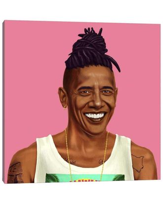iCanvas Barack Obama By Amit Shimoni Wall Art