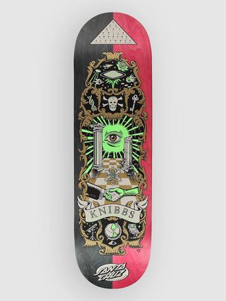 Santa Cruz Knibbs Cryptic Pro 8.5 Skateboard Deck rood