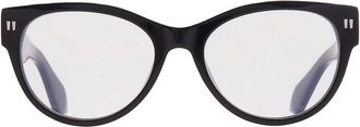 Off-white Demo Round Unisex Eyeglasses OERJ057 1000 55