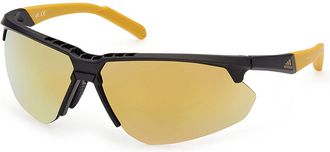 Adidas Sport SP0042 02G Mens Sunglasses Black Size 79