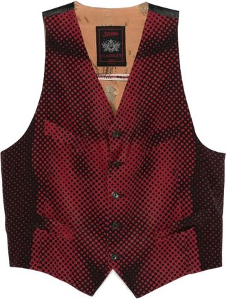 Jean Paul Gaultier Gilet Pin-up Boys 1996 - Rosso