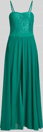 Rinascimento Rinascimento Jumpsuit mit Spitze und Spaghettitr&auml;gern in Gruen, Gr&ouml;&szlig;e XL