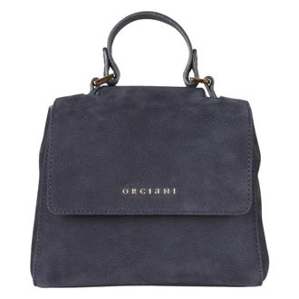 Orciani Sveva XS - Dames - Tassen - Blauw - Maat: ONE Size Leer