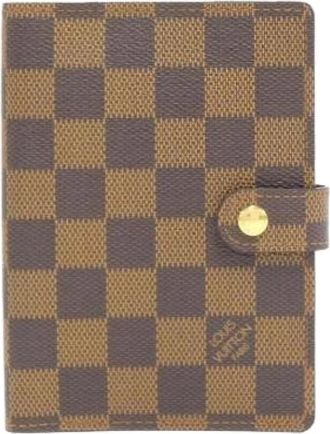 Louis Vuitton Pre-owned Wallets, male, Brown, Size: ONE SIZE Pre-owned Agenda PM Damier Organizer