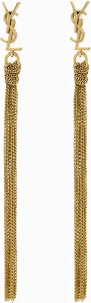 Saint Laurent Gold Cassandre earrings