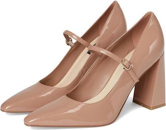 Nine West Sista Womens Shoes Light Natural Patent : 7.5 M, Synthetic