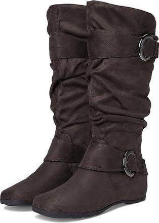 Journee Collection Jester-01 Boots Womens Shoes Grey : 7.5 M, Synthetic