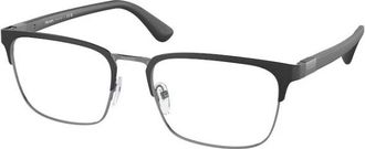 Prada Heritage Brillen - Heren - Brillen - Zwart - 55 MM - Accessoires