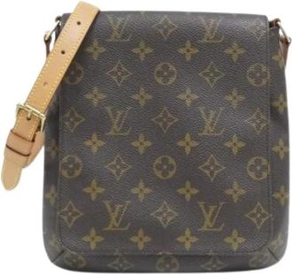 Louis Vuitton Pre-owned Monogram Musette Salsa Schoudertas - Heren - Vintage Schoudertas - Bruin - ONE Size - Vintage