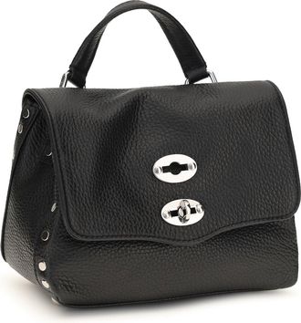 Zanellato Womens Baby Postina Daily Handbag Black Nero Calf Leather Bos Taurus Handbags Hand Bags