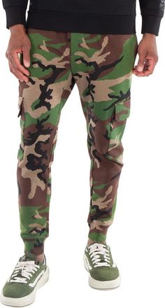 Polo Ralph Lauren Camo Fleece Joggers, Size X-Large