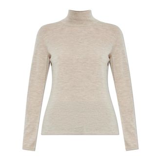 Max Mara Cashmere Turtleneck Meana - Knitwear - Mujer - Beige - S