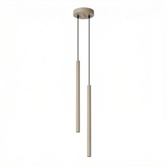Sollux Lighting L&aacute;mpara colgantes taupe acero alt. 118 cm