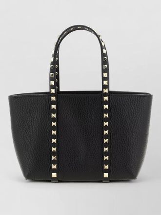 Valentino Garavani rockstud mini leather tote bag