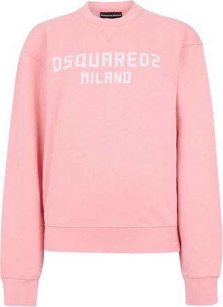 Dsquared2 Sweater met ronde hals - Roze