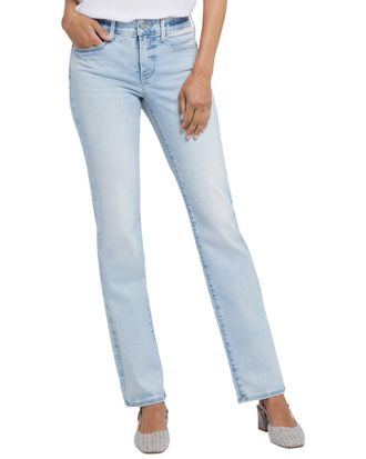 NYDJ Petite Marilyn Pamplona Ice Straight Leg Jean