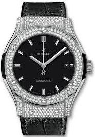 Hublot Classic Fusion Black Dial Automatic Mens Watch 542.NX.1171.LR.1704