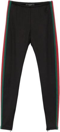 Gucci Technical Jersey Leggings With Web Insert