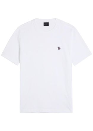 Paul Smith Appliqu&eacute;d Cotton T-shirt - White - S