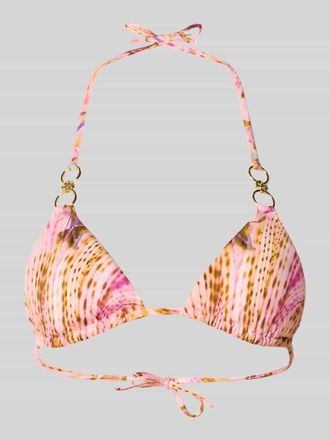 Guess Bikini-Oberteil mit Logo-Detail Modell Ines in Rosa, Gr&ouml;&szlig;e XL